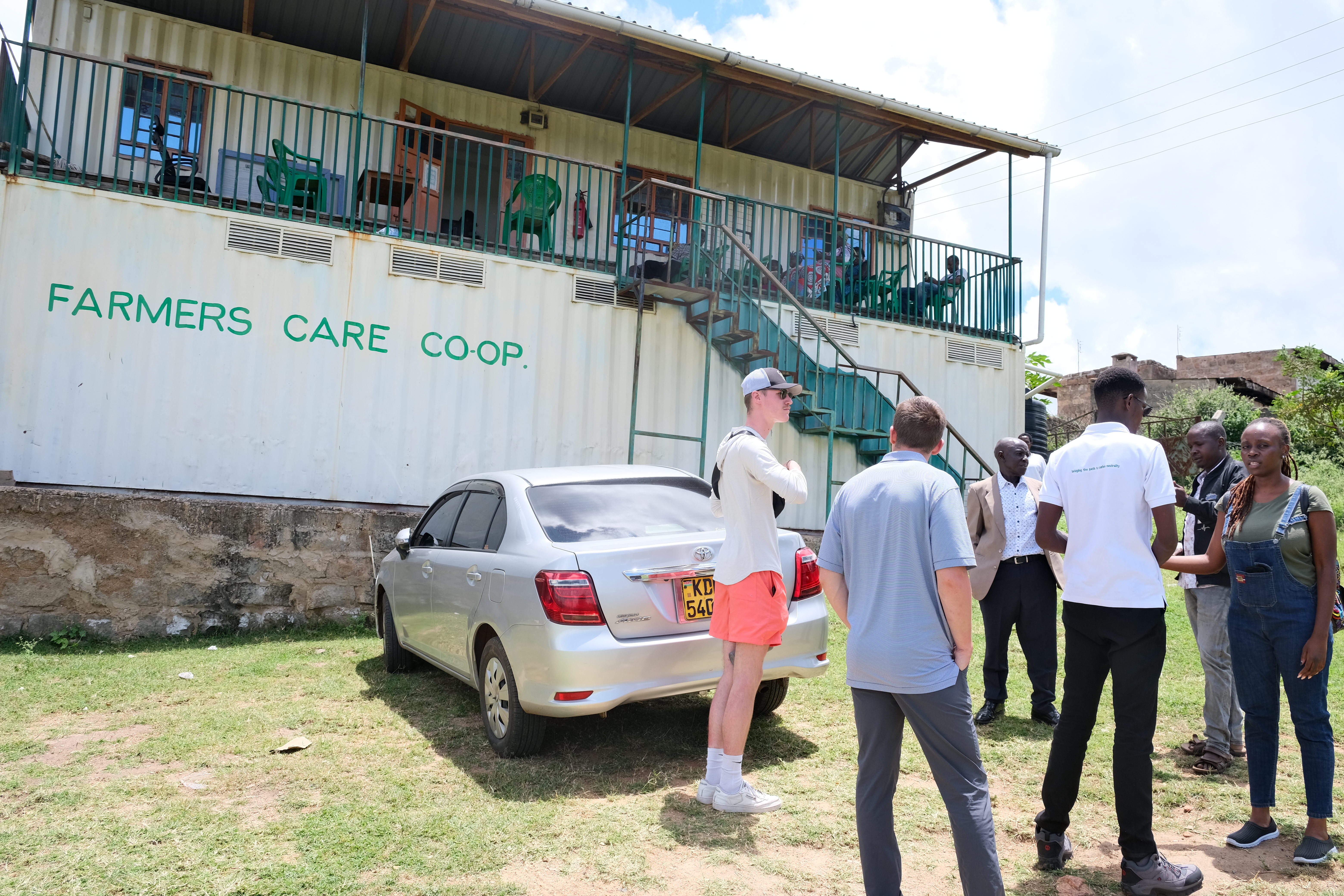 Visiting the Farmers Care Co-op in Wamunyu